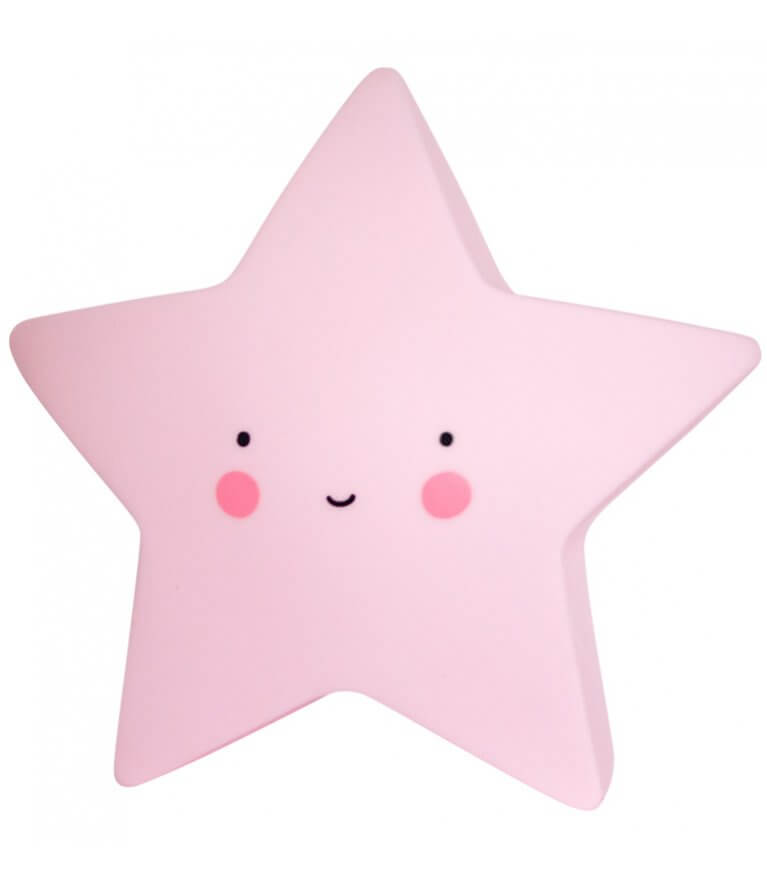 Милый светильник "Pink Star"
